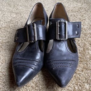 John Fluevog Pilgrim Shoes EUC Size 9
